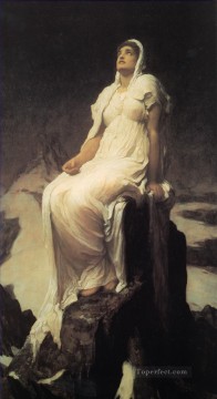 Lord Frederic Leighton Painting - Spirit of the Summit Academicism Frederic Leighton